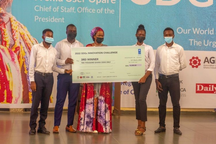 Three startups win GHC 45K at SDG Pitch challenge in Ho