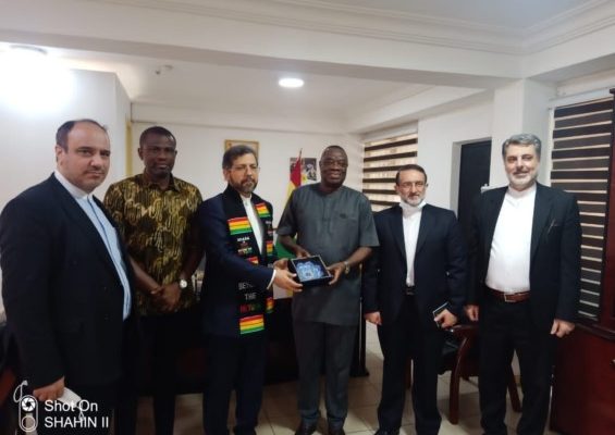 Tourism Minister calls for joint business corporation between Ghana and Iran