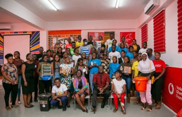 Vodafone Ghana Foundation equips 50 girls with recycling and creativity skills