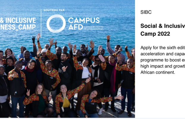 The Social and Inclusive Business Camp 2022 For Young African Social Entrepreneurs
