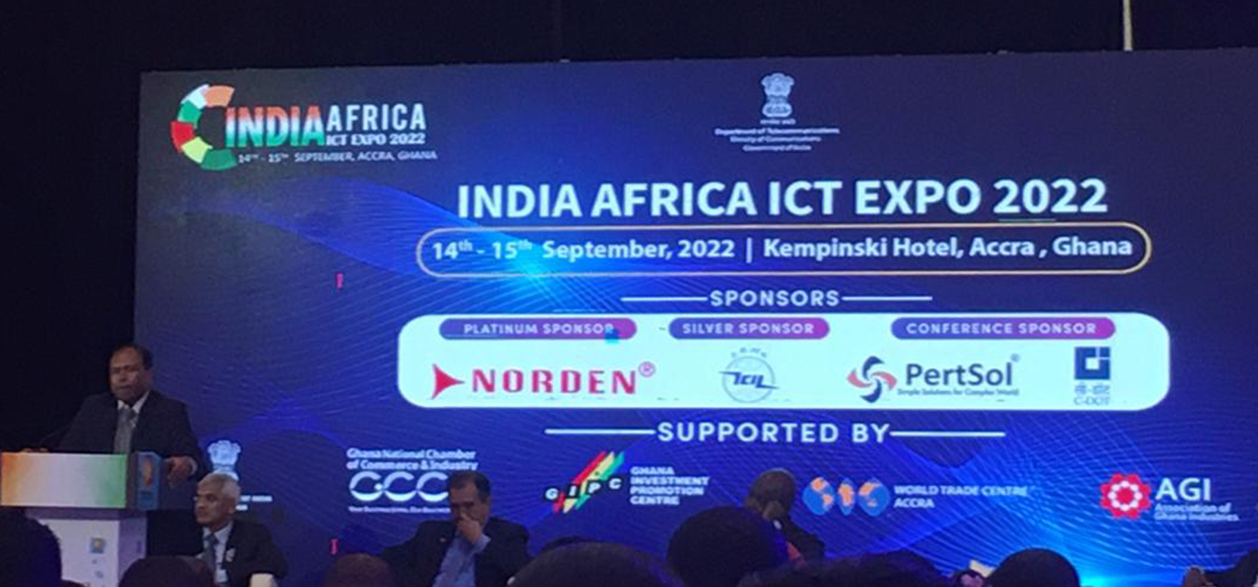 Africa Noted as the growing hub of ICT – India Africa ICT Expo.