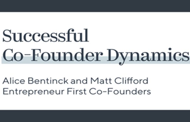 Understanding the dynamics of successful Co-Founder relationships